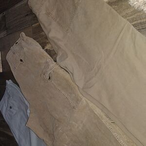 Calvin Klein Tan and Blue Corduroy Pants - lot of 3